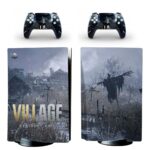 Resident Evil Village PS5 Skin Sticker Decal Design 3