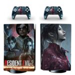 Resident Evil 2 PS5 Skin Sticker Decal