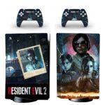 Resident Evil 2 PS5 Skin Sticker And Controllers