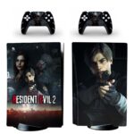 Resident Evil 2 PS5 Skin Sticker Decal Design 4