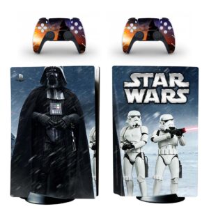 Star Wars PS5 Skin Sticker And Controllers Design 2