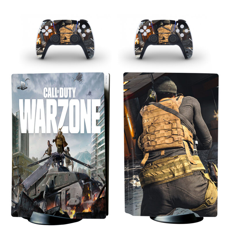 Call Of Duty: Warzone PS5 Skin Sticker And Controllers Design 4