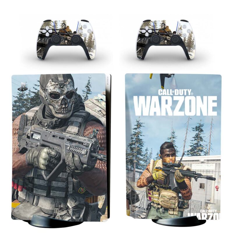 Call Of Duty: Warzone PS5 Skin Sticker And Controllers Design 1