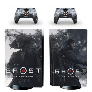 Ghost Of Tsushima PS5 Skin Sticker Decal Design 3