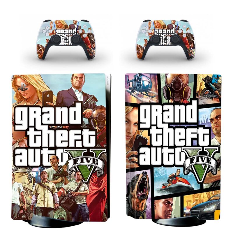 Grand Theft Auto V PS5 Skin Sticker Decal