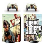 Grand Theft Auto V PS5 Skin Sticker And Controllers Design 3