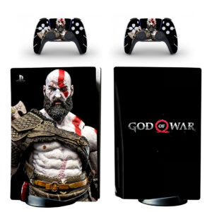 God Of War PS5 Skin Sticker And Controllers