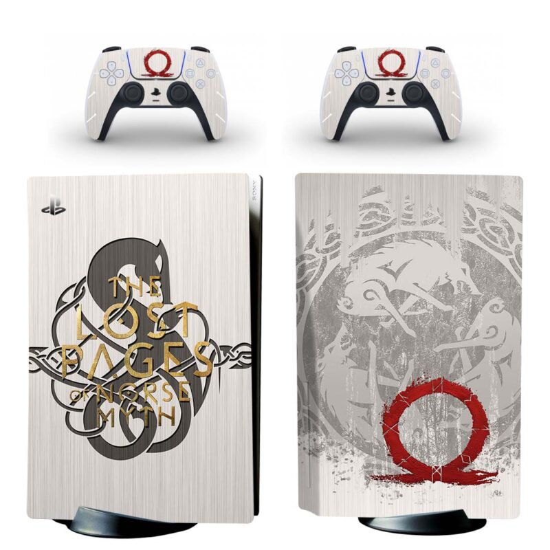 God Of War: The Lost Pages Of Norse Myth PS5 Skin Sticker Decal