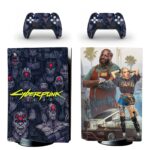 Cyberpunk 2077 Night City Gangs Maelstrom PS5 Skin Sticker Decal