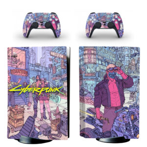 Cyberpunk 2077 Tyger Claws Gang Art PS5 Skin Sticker Decal