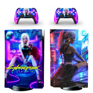 Cyberpunk 2077 PS5 Skin Sticker Decal Design 2