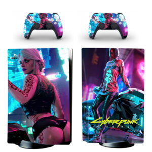 Cyberpunk 2077 PS5 Skin Sticker Decal Design 3