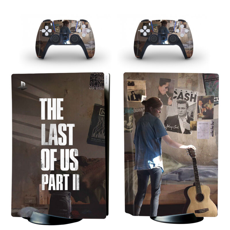 The Last Of Us Part II PS5 Skin Sticker Decal Design 1