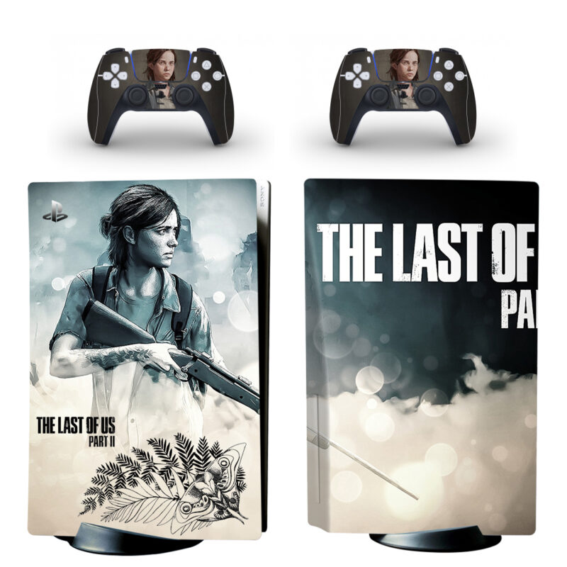 The Last Of Us Part II PS5 Skin Sticker And Controllers Design 1