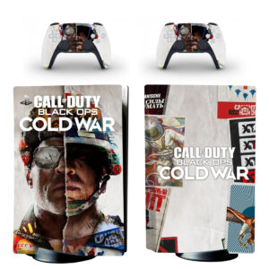 Call Of Duty: Black Ops Cold War PS5 Skin Sticker Decal Design 1