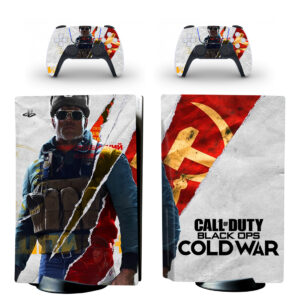 Call Of Duty: Black Ops Cold War PS5 Skin Sticker Decal Design 2