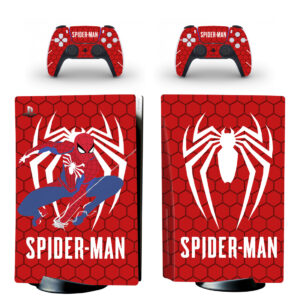 Spider-Man PS5 Skin Sticker And Controllers Design 10