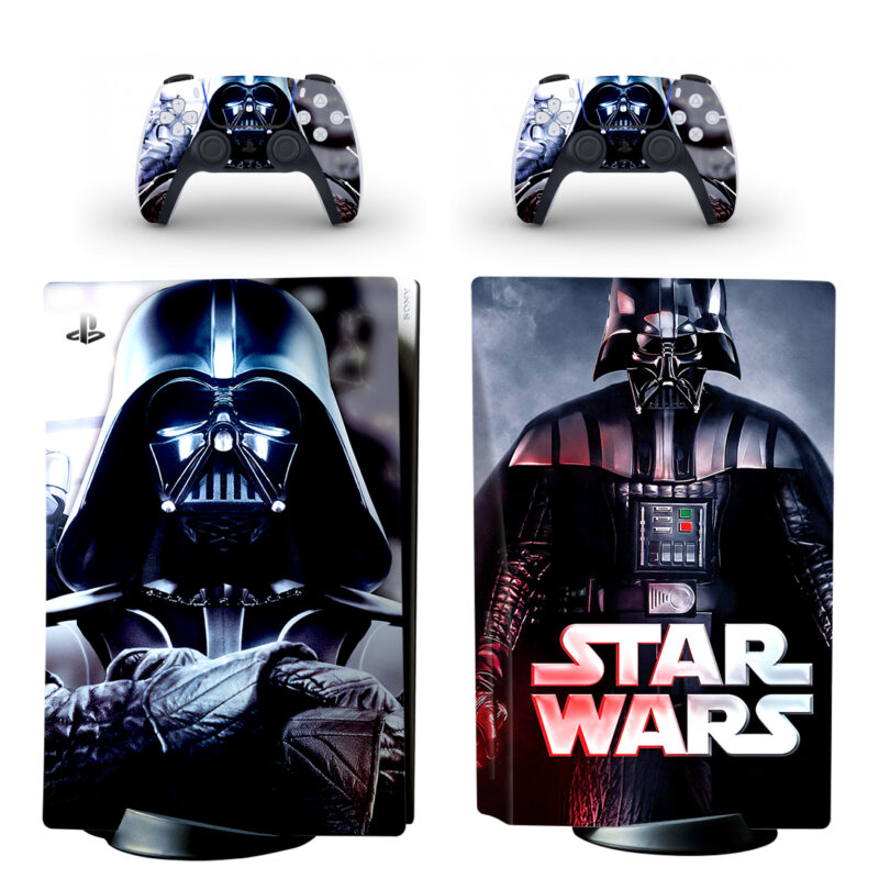 Star Wars Darth Vader PS5 Skin Sticker And Controllers