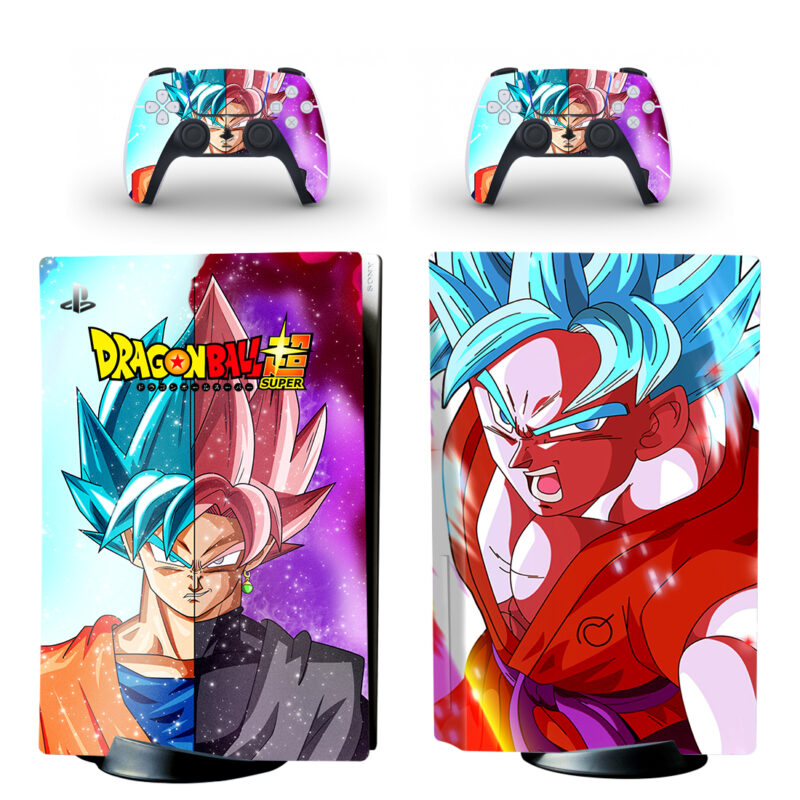 Dragon Ball Super PS5 Skin Sticker Decal