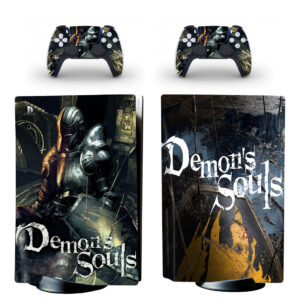 Demon's Souls PS5 Skin Sticker And Controllers Design 1