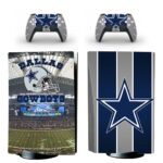 Dallas Cowboys PS5 Skin Sticker And Controllers