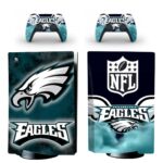 NFL Philadelphia Eagles PS5 Skin Sticker And Controllers