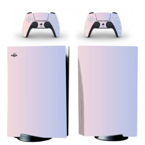 Light Blue And Pink Gradient PS5 Skin Sticker Decal