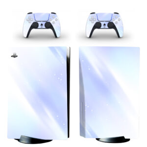 Blue With White Gradient PS5 Skin Sticker