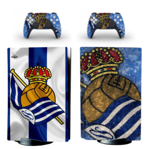 Real Sociedad PS5 Skin Sticker Decal