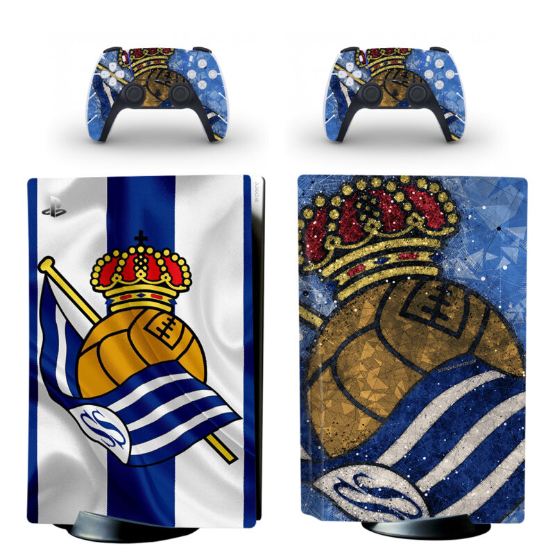 Real Sociedad PS5 Skin Sticker Decal