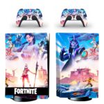 Fortnite PS5 Skin Sticker And Controllers Design 1