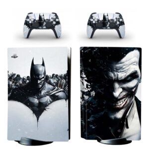 Batman: Arkham Origins And Joker PS5 Skin Sticker Decal