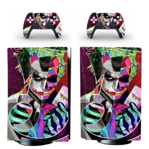 The Joker Skull Art On Behance PS5 Skin Sticker Decal