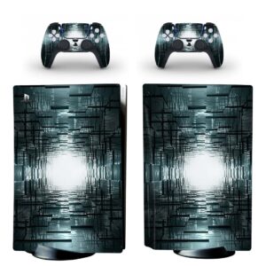 Abstract Dark Light Inner Distance PS5 Skin Sticker Decal