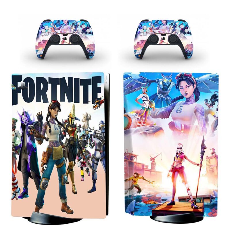 Fortnite PS5 Skin Sticker And Controllers Design 7