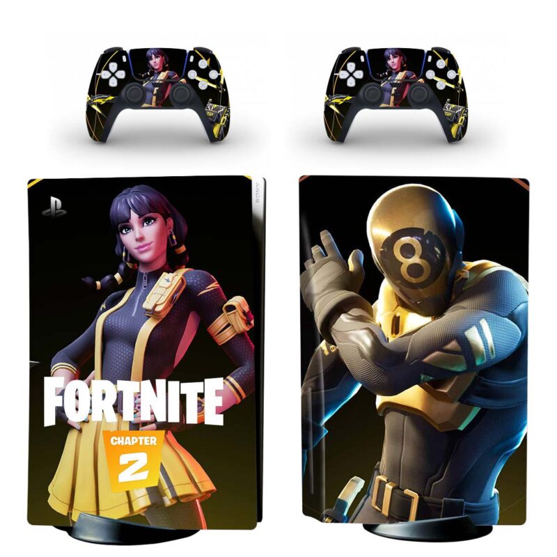 Fortnite Chapter 2 PS5 Skin Sticker And Controllers Design 2