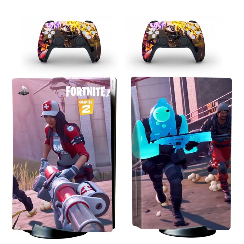 Fortnite Chapter 2 PS5 Skin Sticker And Controllers Design 1