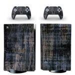 Old Wood Texture PS5 Skin Sticker Decal