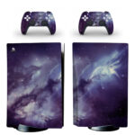 Purple Nebula PS5 Skin Sticker Decal