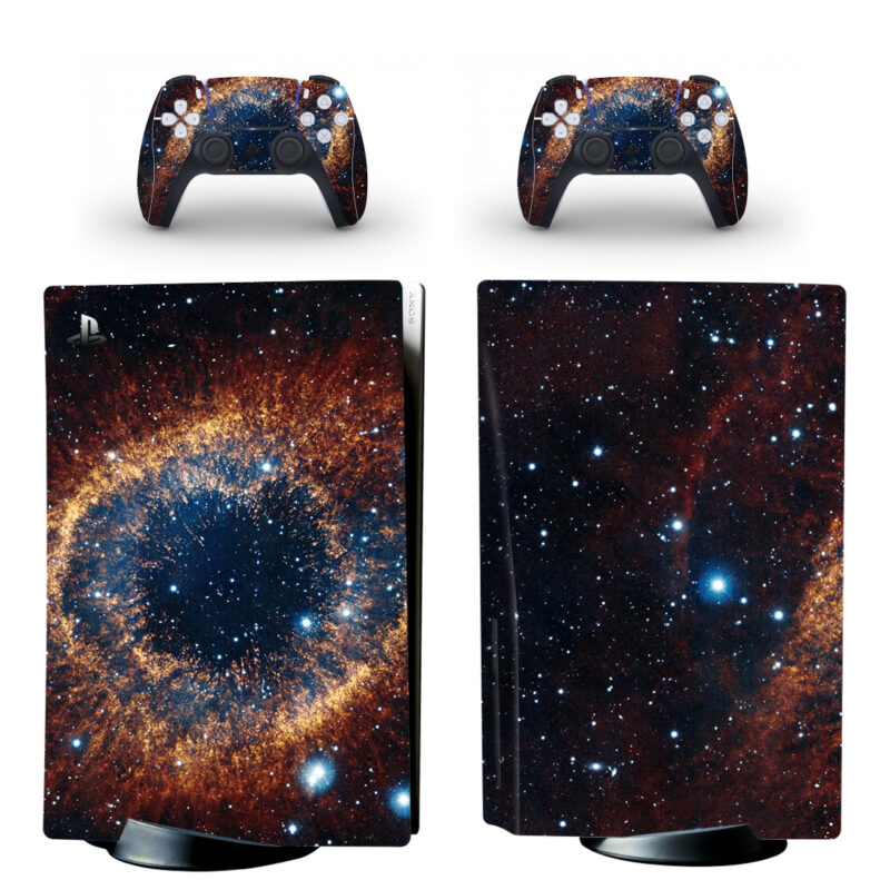 Helix Nebula Space PS5 Skin Sticker Decal