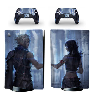 Final Fantasy VII Remake PS5 Skin Sticker Decal Design 1