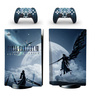 Final Fantasy VII: Advent Children PS5 Skin Sticker Decal Design 1