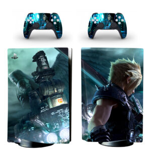 Final Fantasy VII Remake PS5 Skin Sticker Decal Design 3