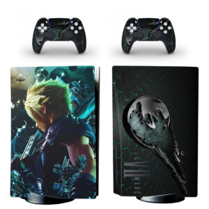 Final Fantasy VII Remake PS5 Skin Sticker Decal Design 4