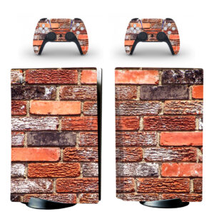 Old Bricks Texture PS5 Skin Sticker Decal