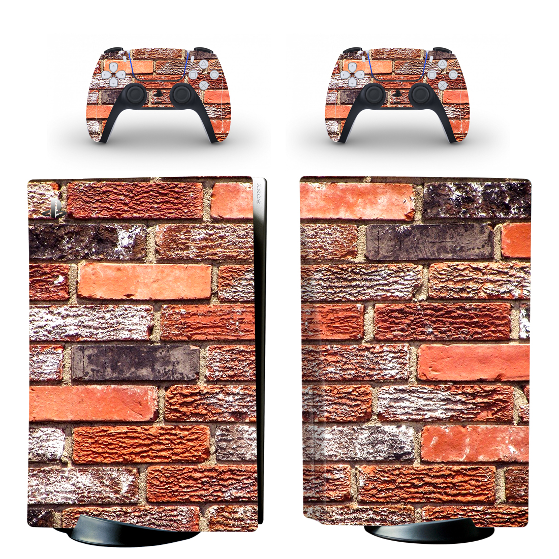Old Bricks Texture PS5 Skin Sticker Decal