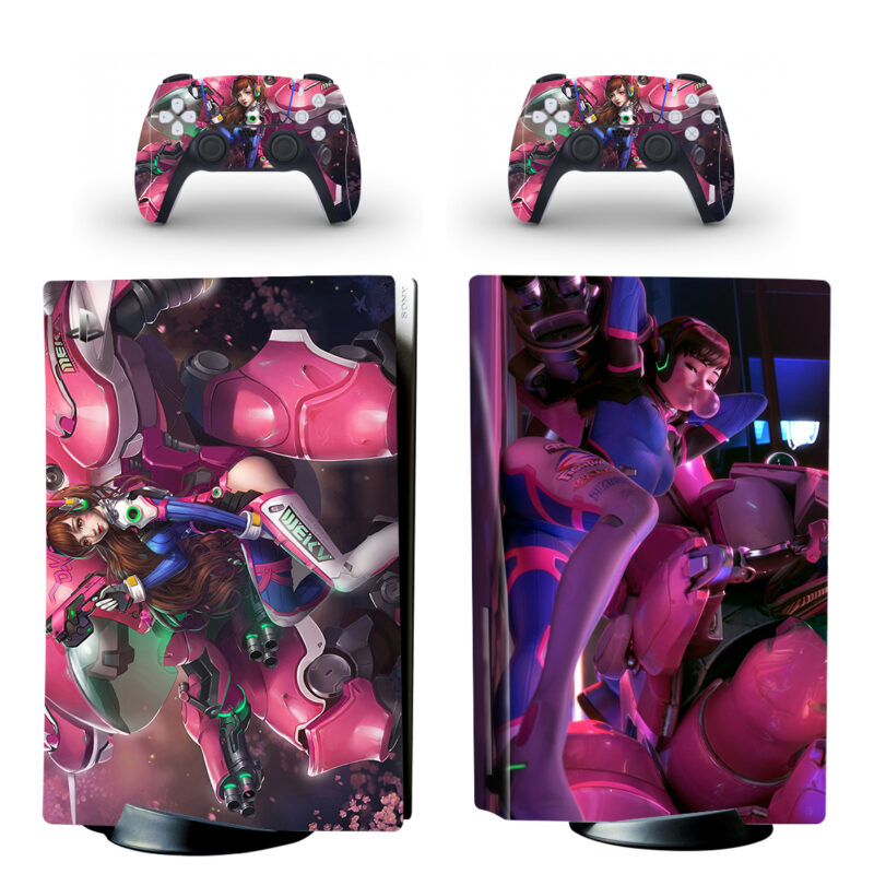 D.Va Overwatch PS5 Skin Sticker Decal