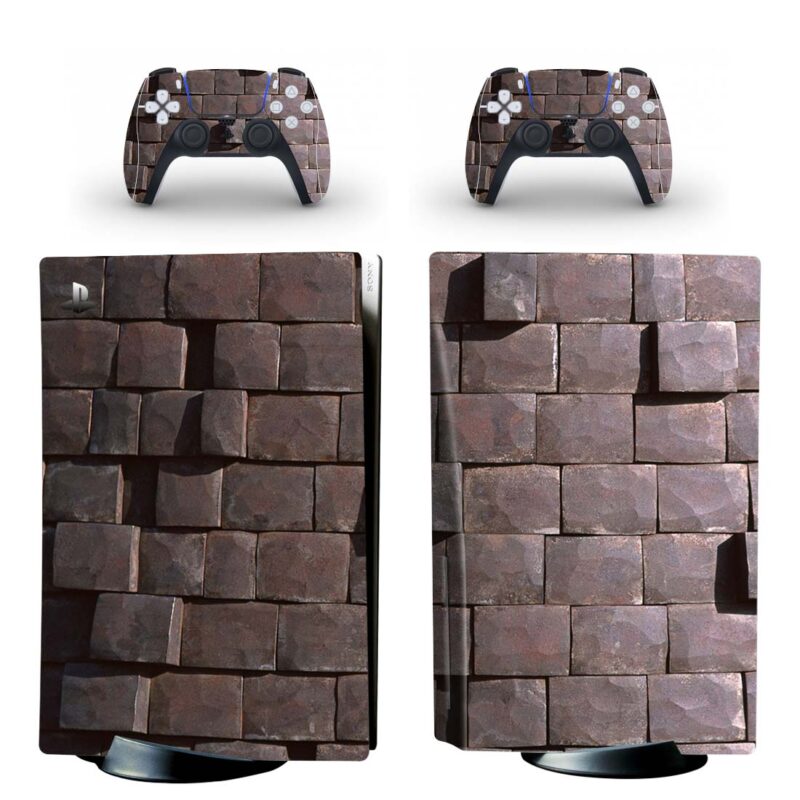 Old Brick Paving PS5 Skin Sticker Decal