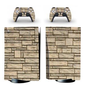 3D Seamless Stone PS5 Skin Sticker Decal