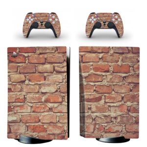 Flexible Redispersible Brick Texture PS5 Skin Sticker Decal